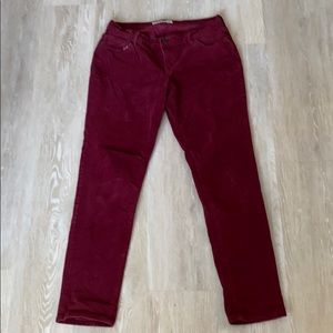 Corduroy pants